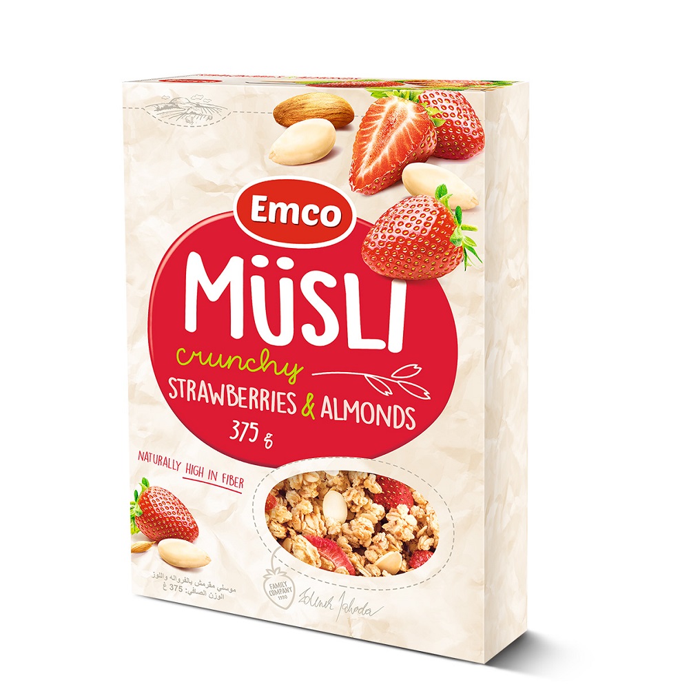 EMCO Musli strawberry  almonds, , large