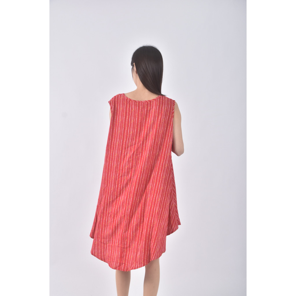 (S) ob style質感紅色洋裝二手衣, , large