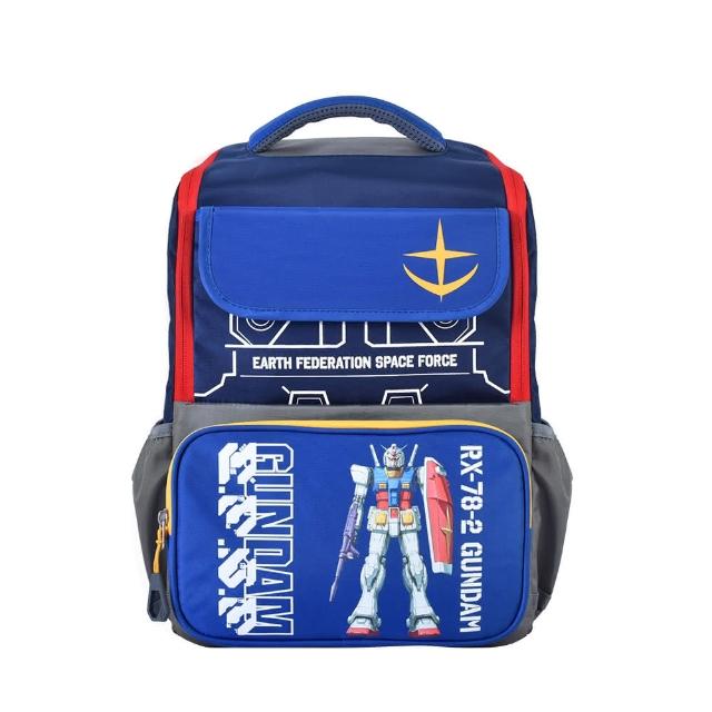 【IMPACT 怡寶】機動戰士鋼彈-AGS回彈減壓護脊書包-小-深藍 /個 IMSNA242015A98