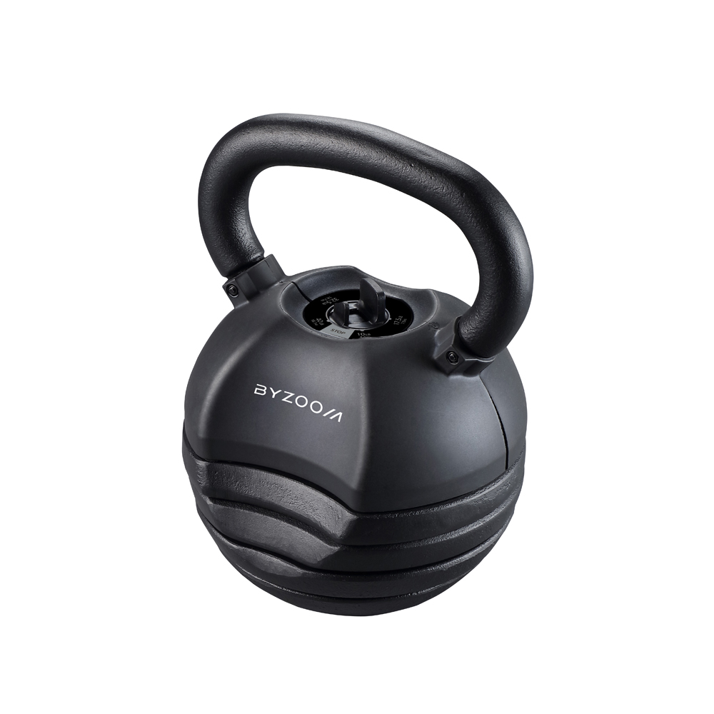 【BYZOOM FITNESS】Pure Series 13.6 kg(30LB) 5段重量 可調式壺鈴, , large