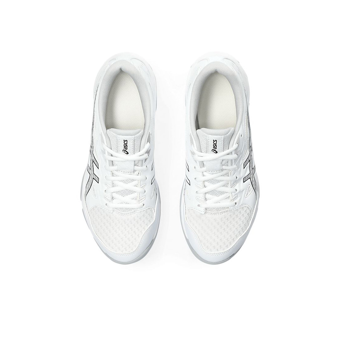[秉宸] ASICS GEL-ROCKET 11 排球鞋 白灰 1072A093-101, , large