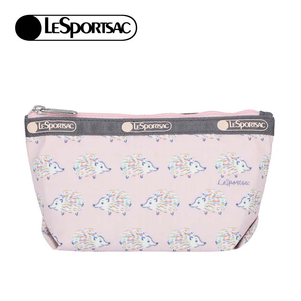 |快速出貨|Lesportsac Small Sloan Cosmetic 小梯形化妝包 - 北國小刺蝟