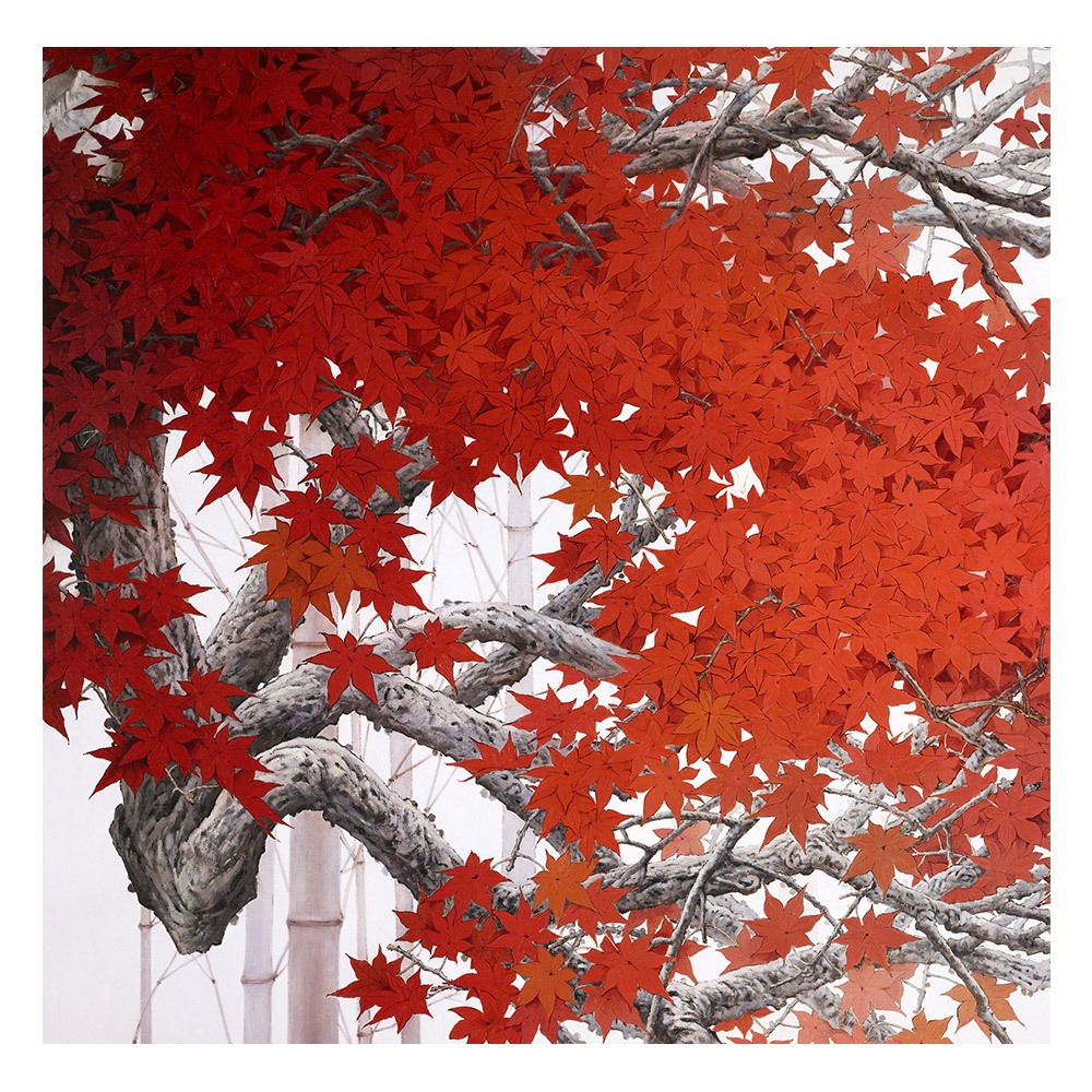 【御畫房】鴻運當頭 國家一級畫師手繪油畫80×80cm(VF-188), , large