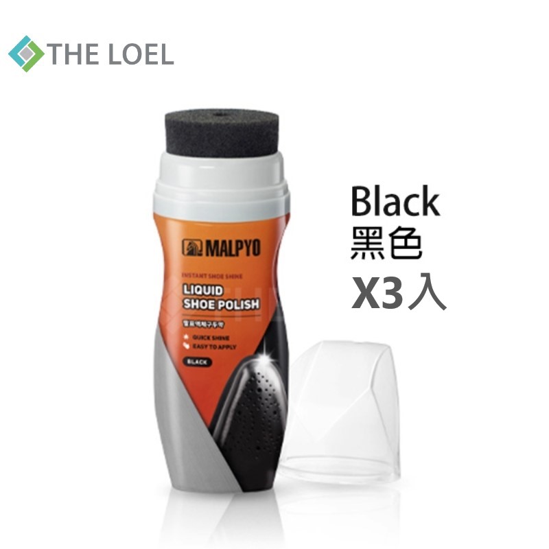  THE LOEL Liquid Shoe Polish 75ml (Black ) (1pc)