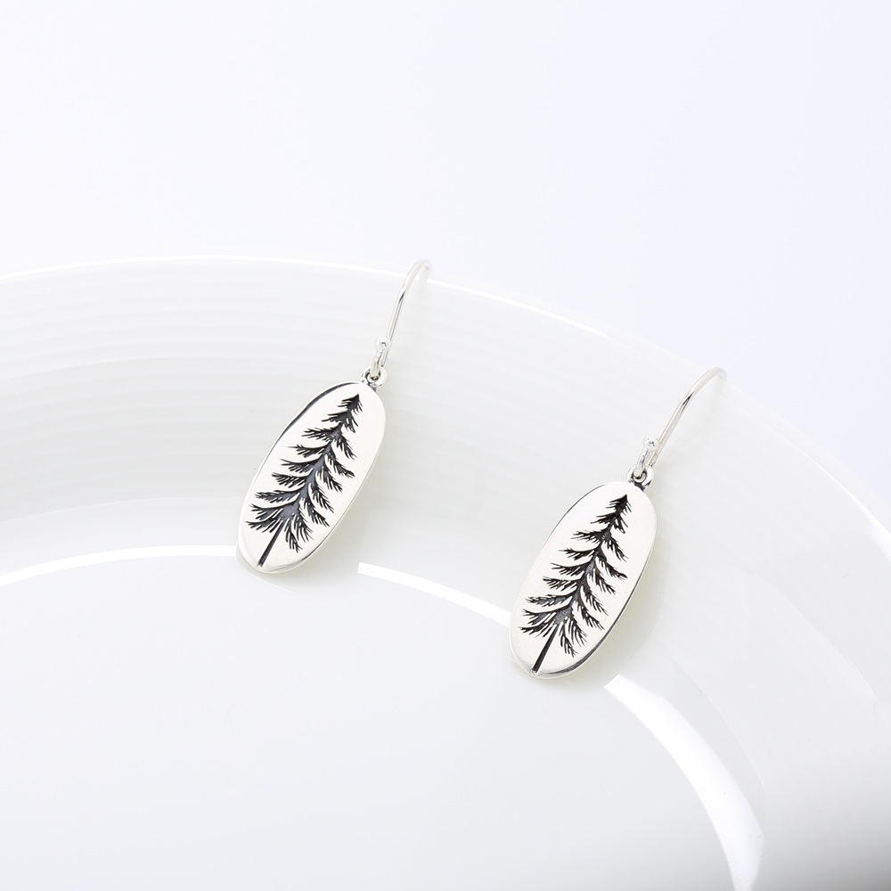 【Angel & Me】生命之樹 森林 大樹 s925 純銀耳環 聖誕 生日禮物, , large