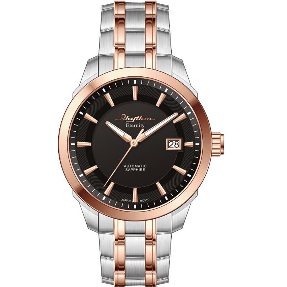 RHYTHM日本麗聲 Eternity 永恆系列機械錶-42mm A1302S06, , large