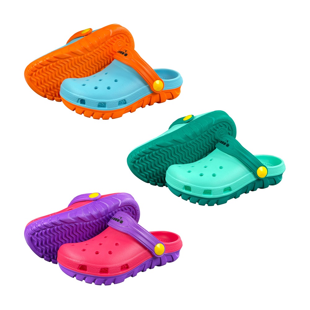 DIADORA迪亞多那 MIT兒童運動拖鞋 台灣製 童鞋 拖涼鞋 休閒 戶外 兩穿式 散熱 透氣 輕量 止滑 藍 綠 桃, , large