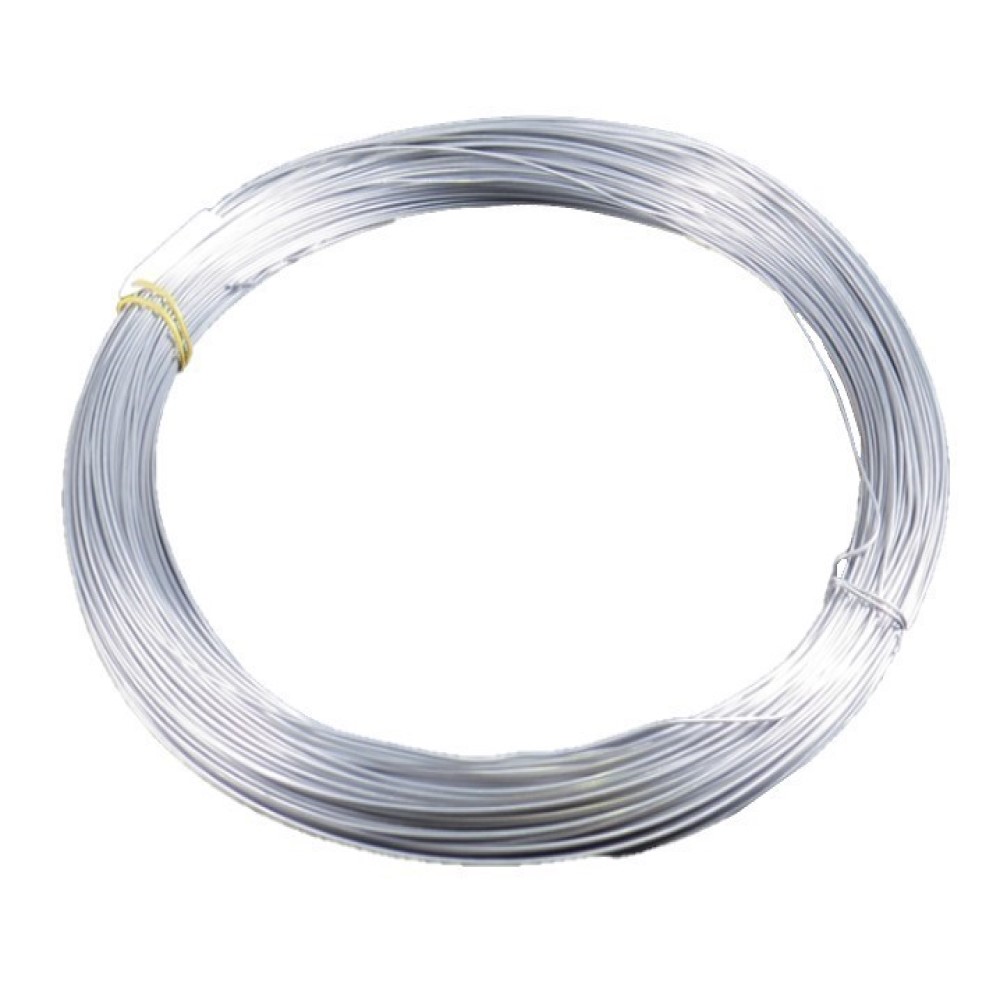Silver Aluminum Wire 1kg &ndash; 4mm Diameter, , large