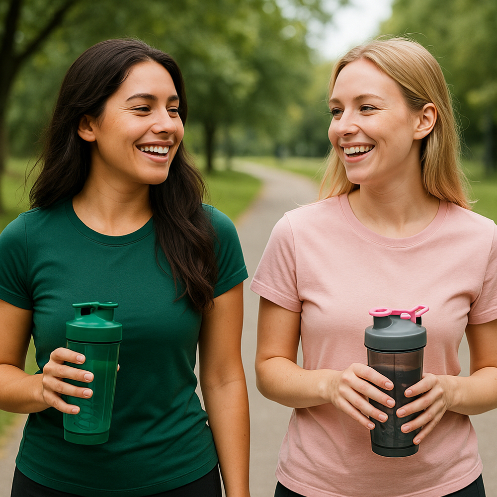 Fitness shake cup, , large