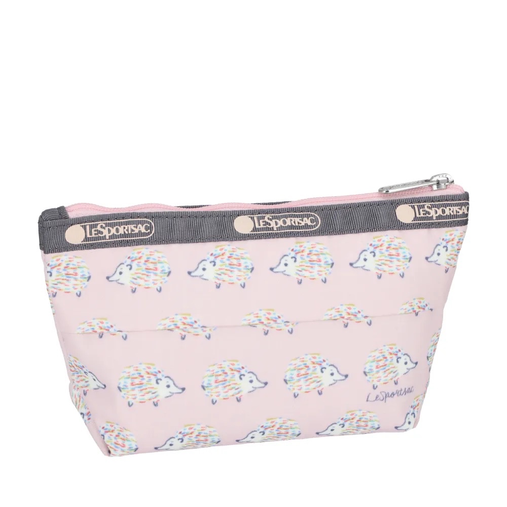 LeSportsac SMALL SLOAN COSMETIC 小梯形化妝包 - 北國小刺蝟