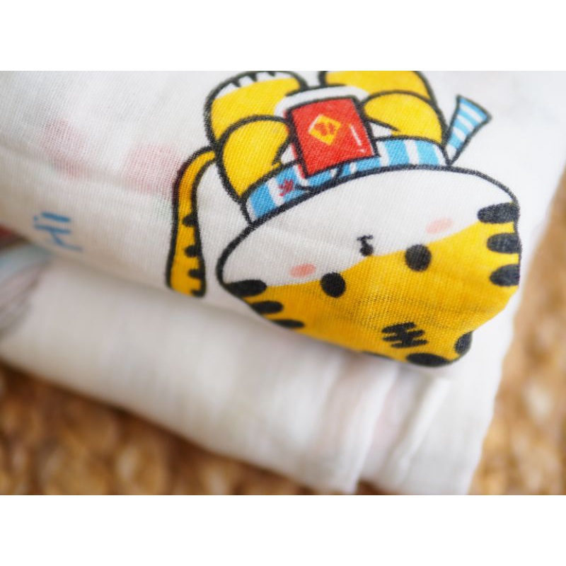 [Kaimei Cotton Industry] 2 into the group, random and excellent, 2 layers of bamboo stick imitation silk cloth, gauze large square towel, suitable for bath towels/thin quilts/baby quilts, , large