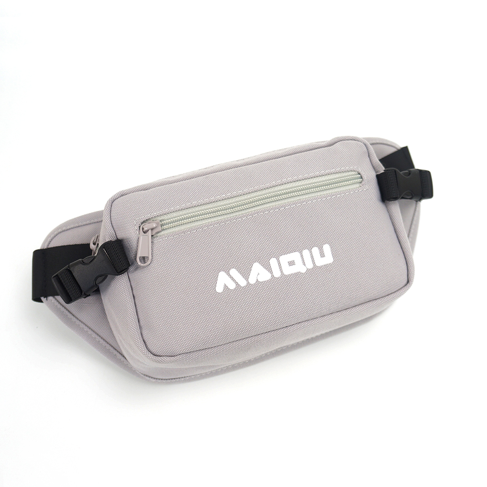 【MQ】潮流胸包-紫灰色 腰包 斜跨包 兩用包 斜肩包 霹靂包 外送員 潮流 輕便 情人節 禮物