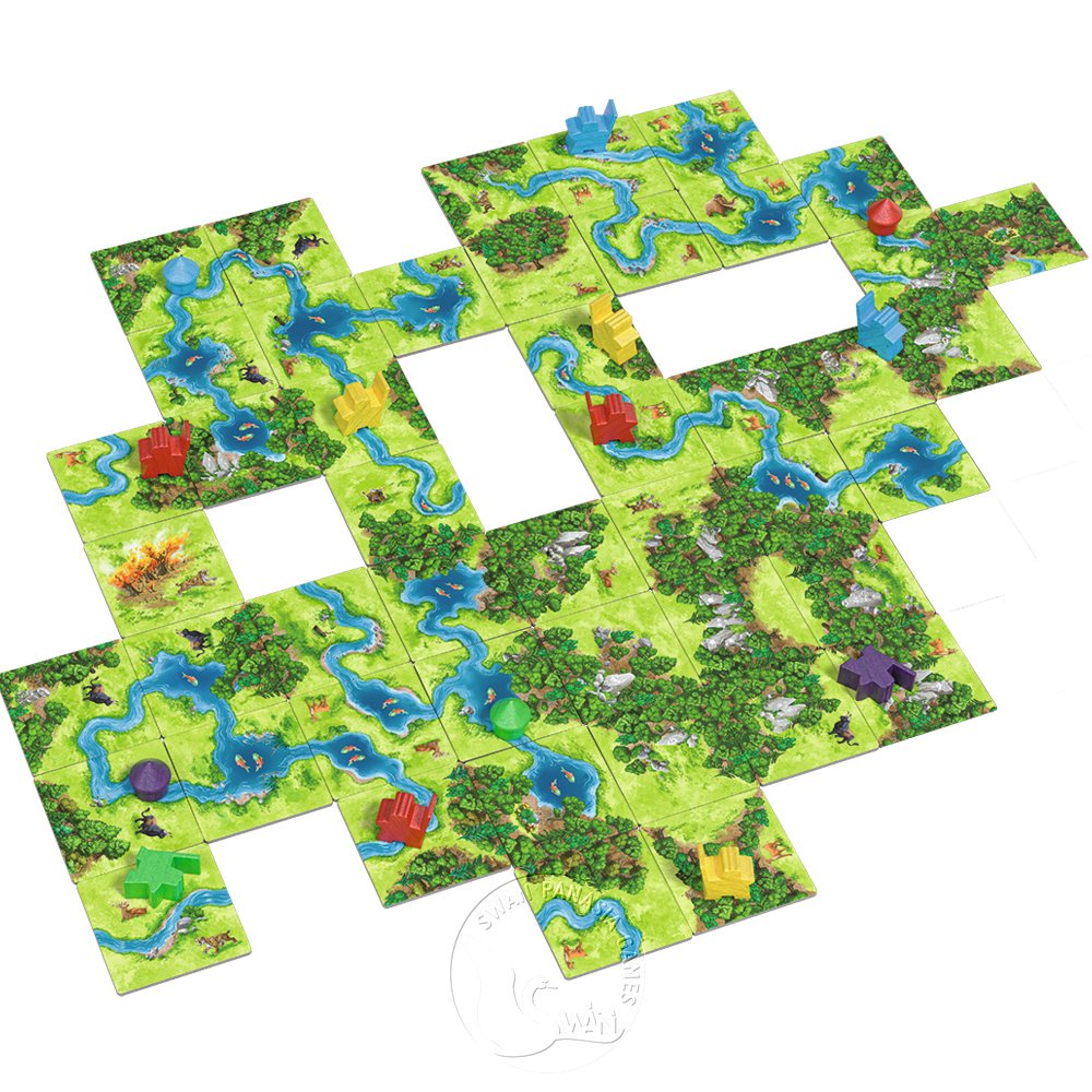 【新天鵝堡桌遊】卡卡頌 獵人與採集者, , large