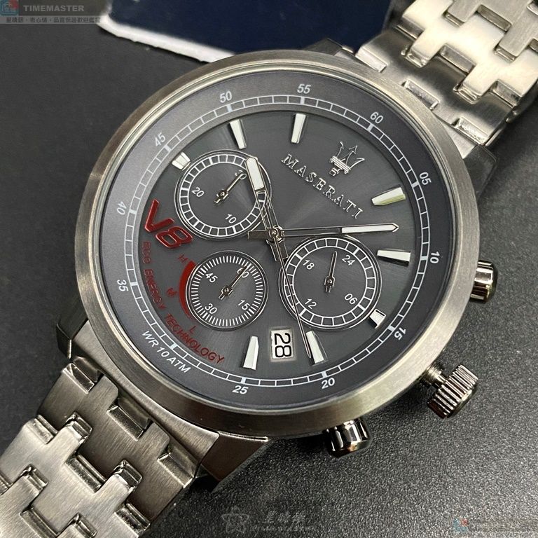 [TIMEMASTER] MASERATI watch, 44mm, R8873134003