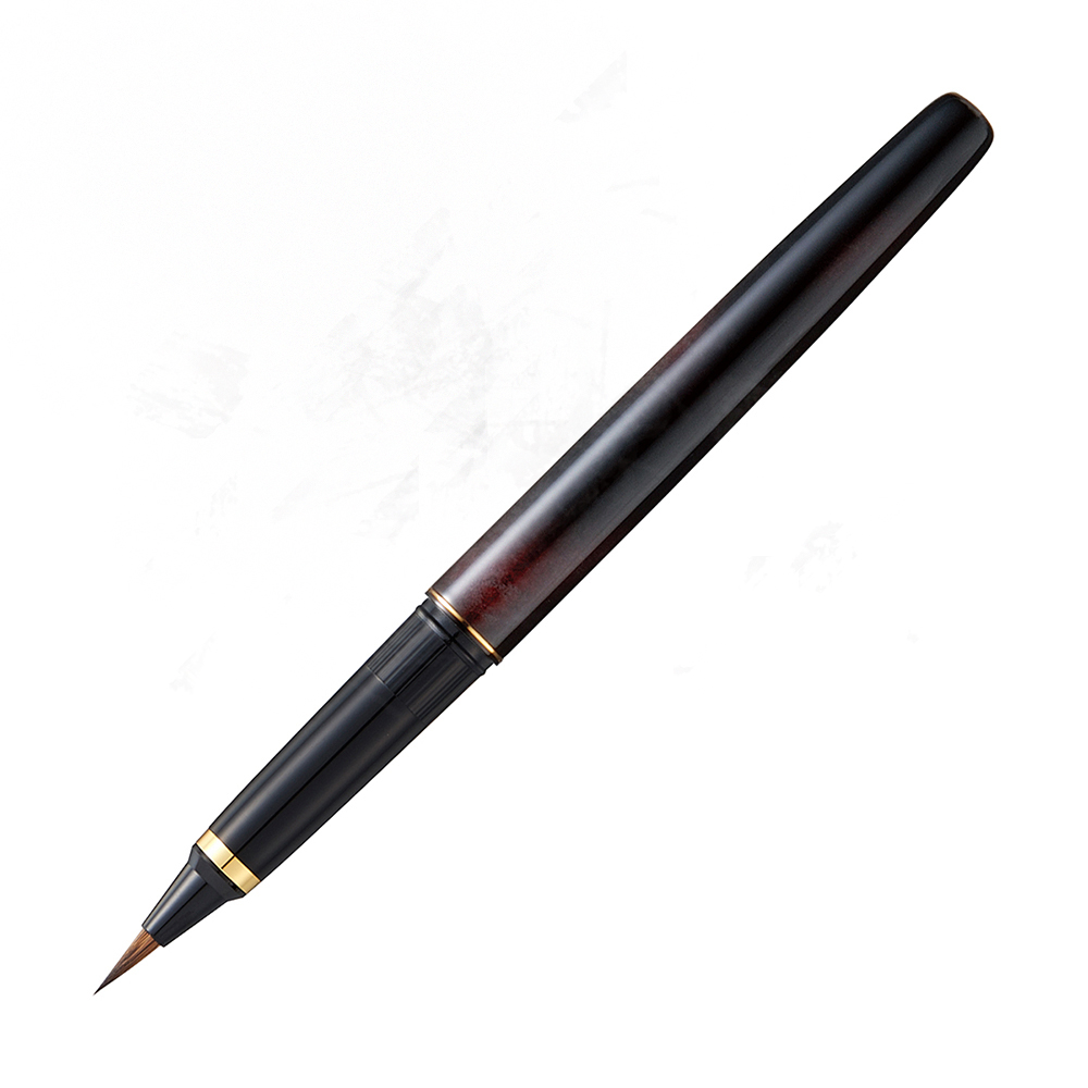 【Kuretake 吳竹】本毛萬年毛筆 紅色 /支 DW140-50(日本製), , large