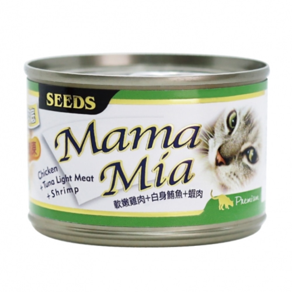 【拉拉寵物小舖】seeds 惜時 貓罐頭 MamaMia 愛貓軟凍餐罐 , , large