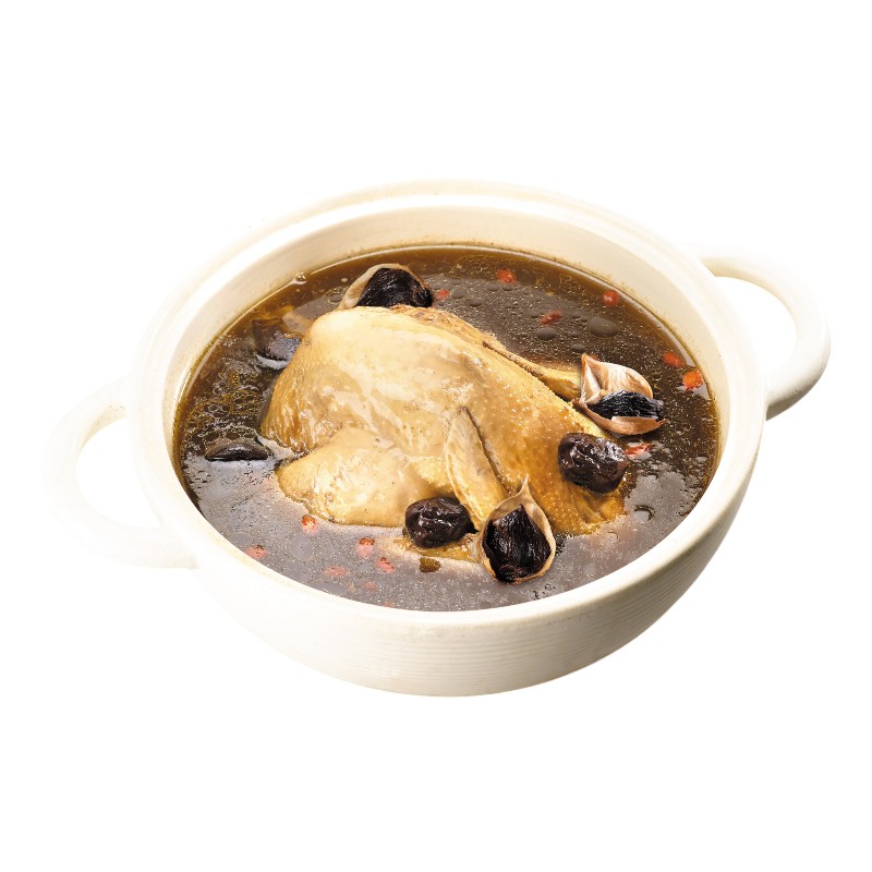 Black Garlic Chicken Soup, , large