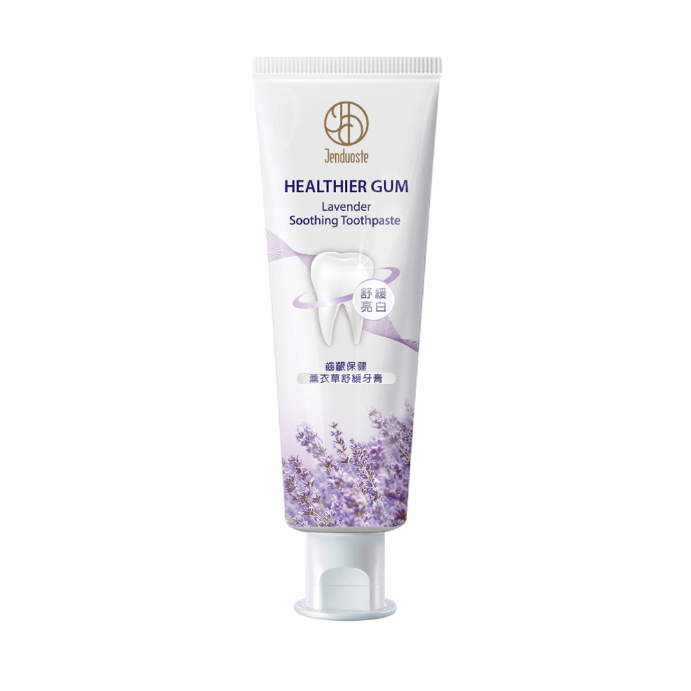 Jendouste HEALTHIER GUM Lavender Soothing Toothpaste/120g*5pcs