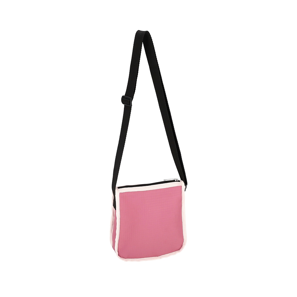 |快速出貨|Lesportsac 3-Zip Crossbody 三層拉鍊斜背包 手機包 送禮-桃紅色, , large