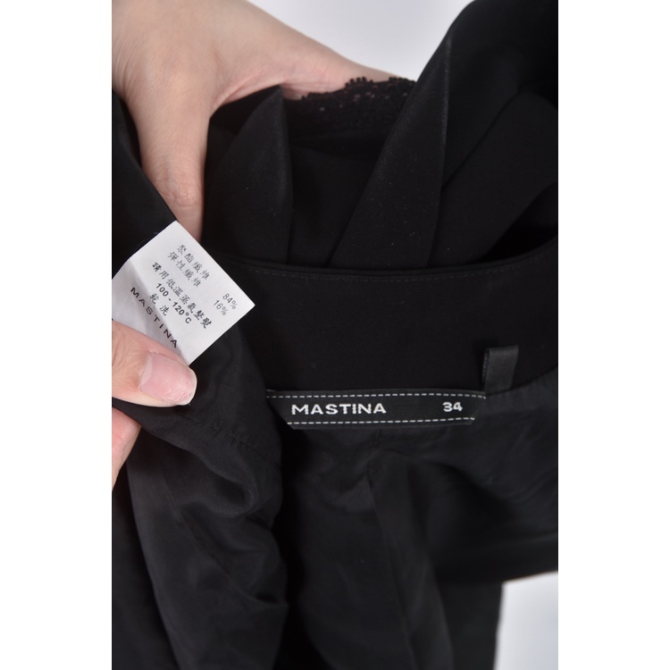 (S) mastina氣質黑色洋裝二手衣, , large