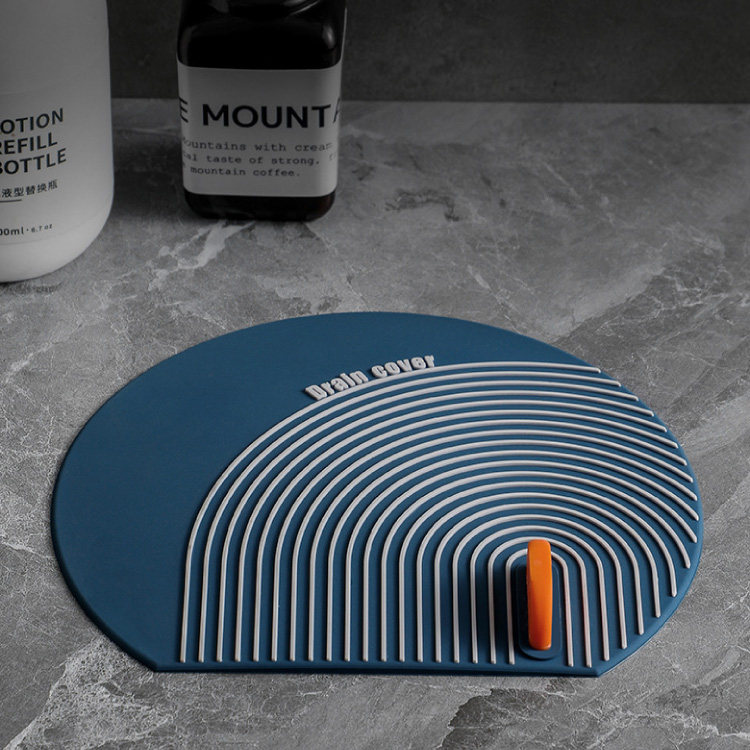 防臭封口蓋【2色可選】 水塞 地漏蓋 防臭地漏蓋 排水口蓋 水孔蓋 防臭地漏 臉盆塞 防蟲封口蓋 廁所 衛浴 封口墊 硅膠墊, , large