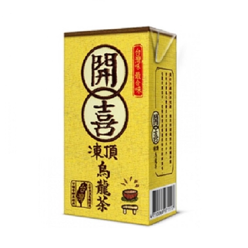 開喜凍頂烏龍茶微糖TP 250ml, , large