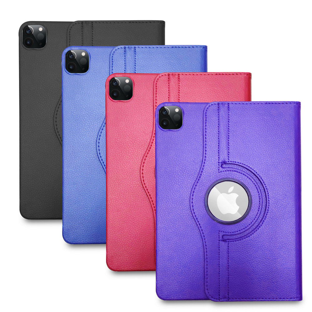 [LR73 Professional Style] Lychee Texture Rotating11-inch iPad Tablet Protective Case (Compatible with 11-inch iPad 2020/2018), , large