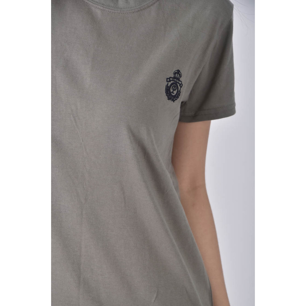 (S) ggakjange韓牌灰色短袖上衣二手衣, , large