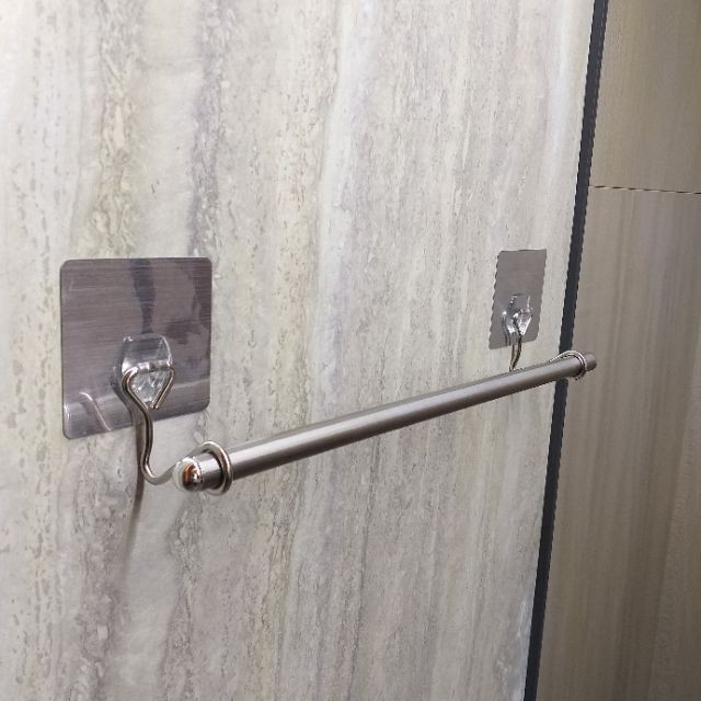 [Beargood sticker] 90cm Single Towel Bar (Stainless Steel), , large