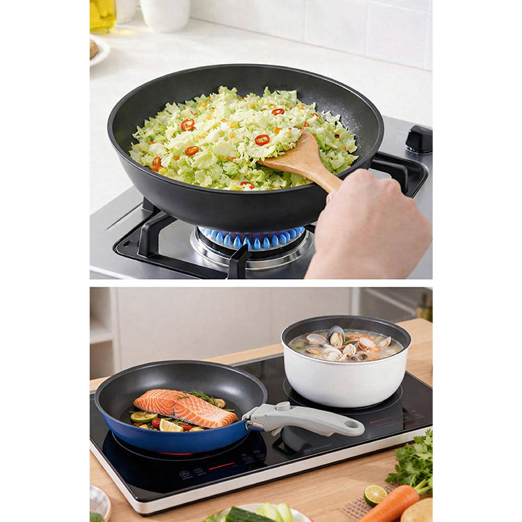 仙德曼星空彩輕量不沾鍋套組-6件組-1組, , large