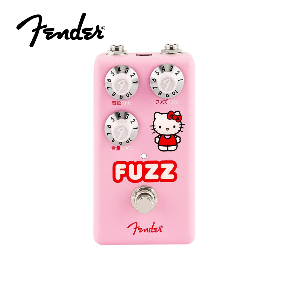 Fender Hello Kitty Fuzz 聯名款效果器【敦煌樂器】, , large