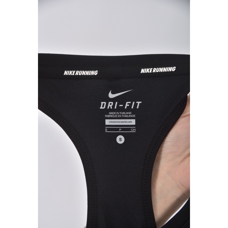 (S) nike運動背心黑色上衣二手衣, , large