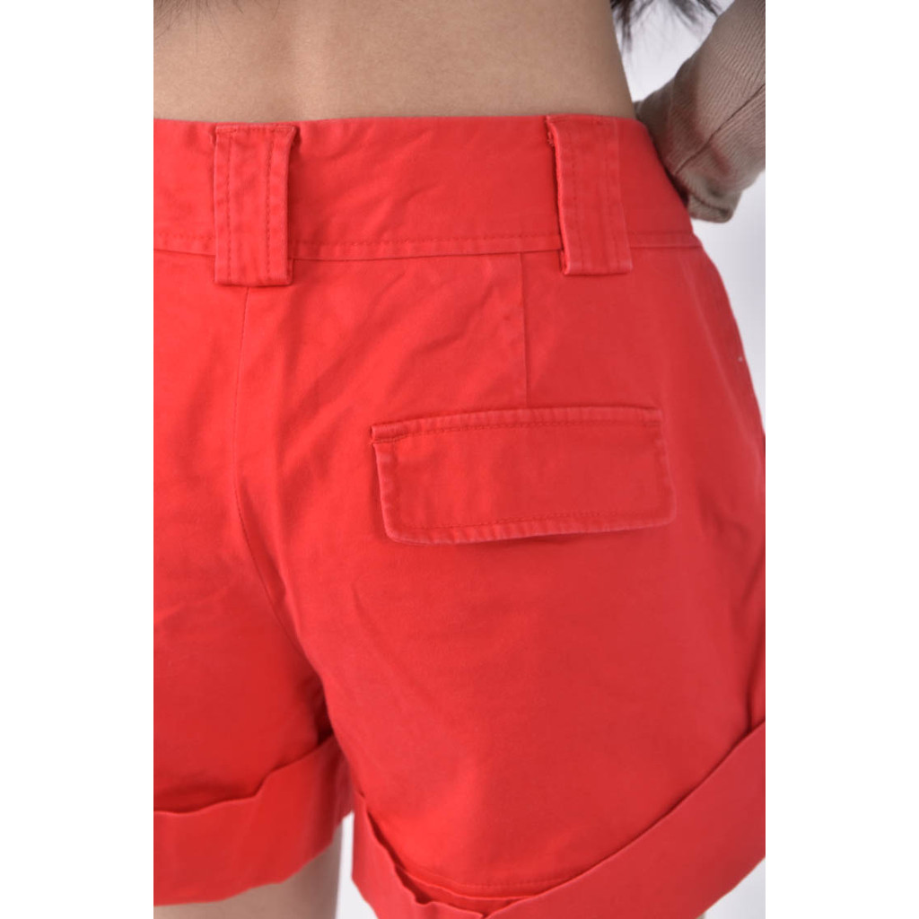 (2XL) zara寬版紅色短褲二手衣, , large