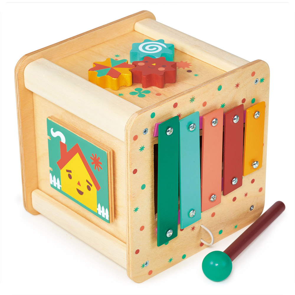 【Mentari】Toddler Activity Cube, , large