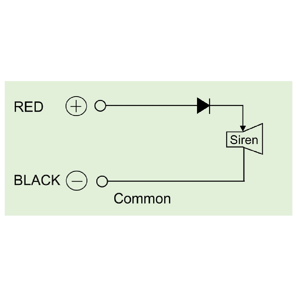 昌運監視器 Garrison LK-72RH 小型喇叭 各種不同警報音輸出 105dB 逆接保護, , large