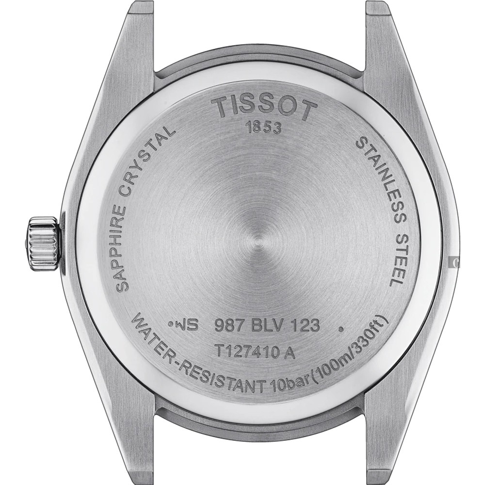 TISSOT天梭 紳士石英手錶-40mm  T1274101605101, , large