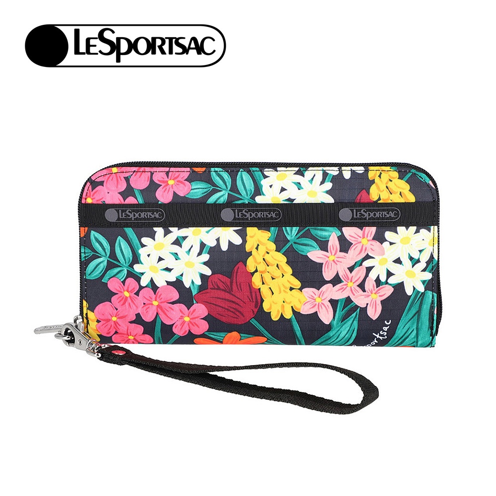 Lesportsac Tech Wallet Wristlet 腕帶零錢包/ 繽紛花園, , large