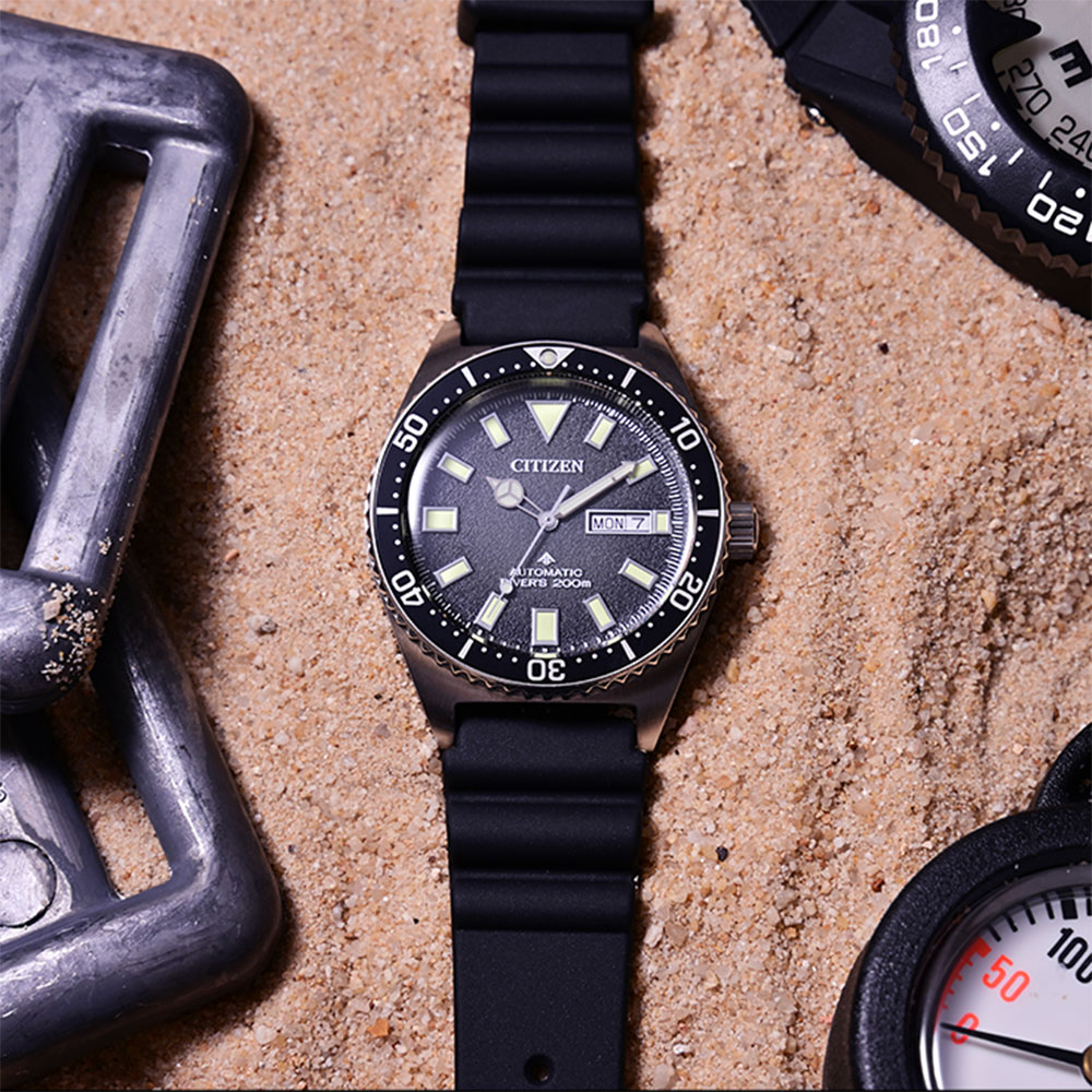 CITIZEN 星辰 PROMASTER NY012系列潛水機械錶 NY0120-01E, , large