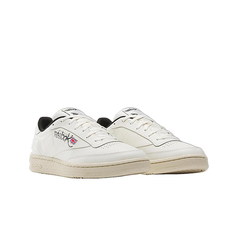 Reebok Club C 85 [100074477] 男 休閒鞋 經典 復古 網球鞋 簡約 舒適 百搭 米白 黑, , large