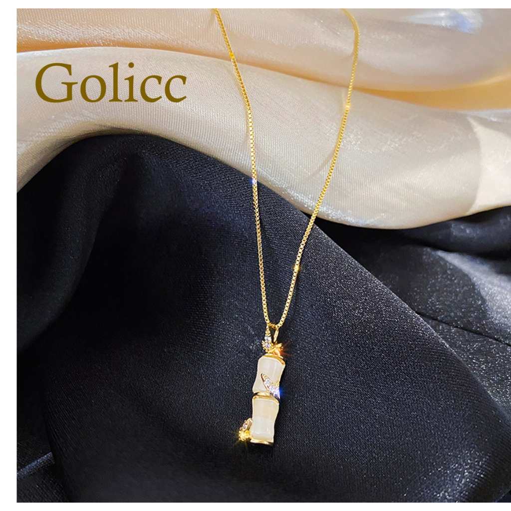 【Gulicc 】古莉可 項鍊 竹節項鍊 百搭 頸鍊 鎖骨鍊, , large