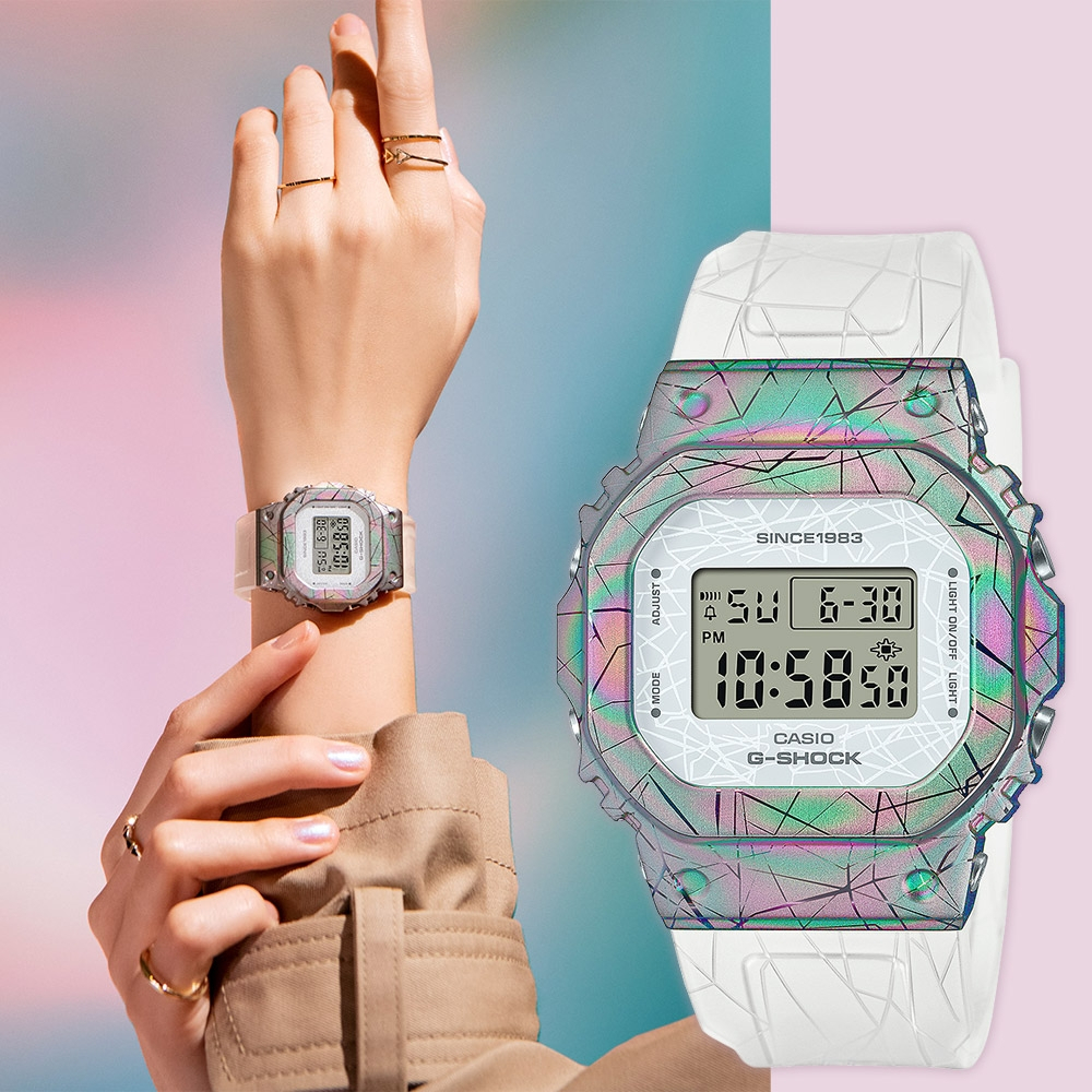 CASIO 卡西歐 G-SHOCK 40 週年探險家之石系列 手錶 GM-S5640GEM-7, , large