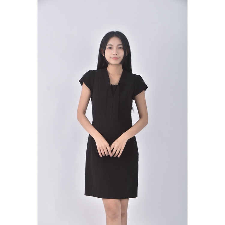 (S) mastina氣質黑色洋裝二手衣, , large