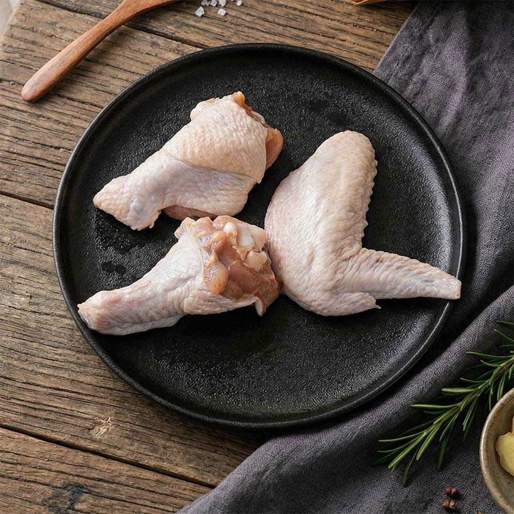 【氣炸人生】黑羽土雞三節翅200g, , large