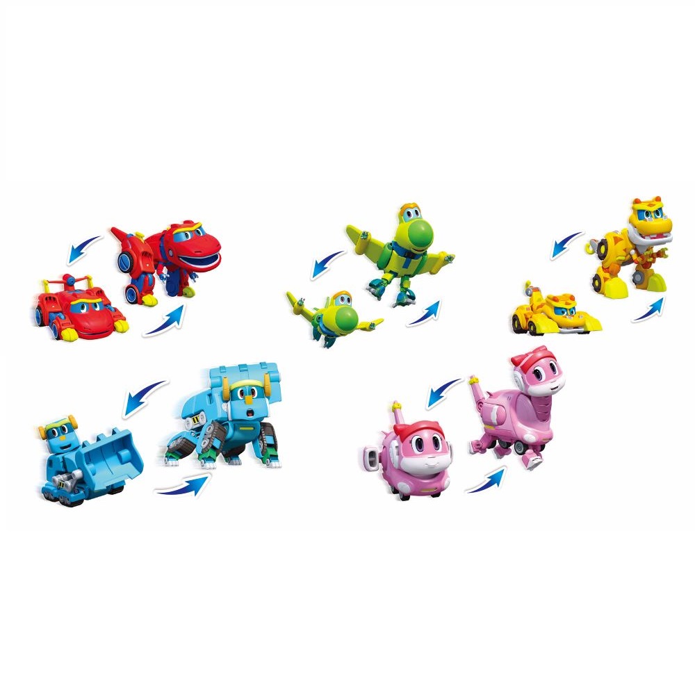 幫幫龍-迷你變形5入套裝, , large