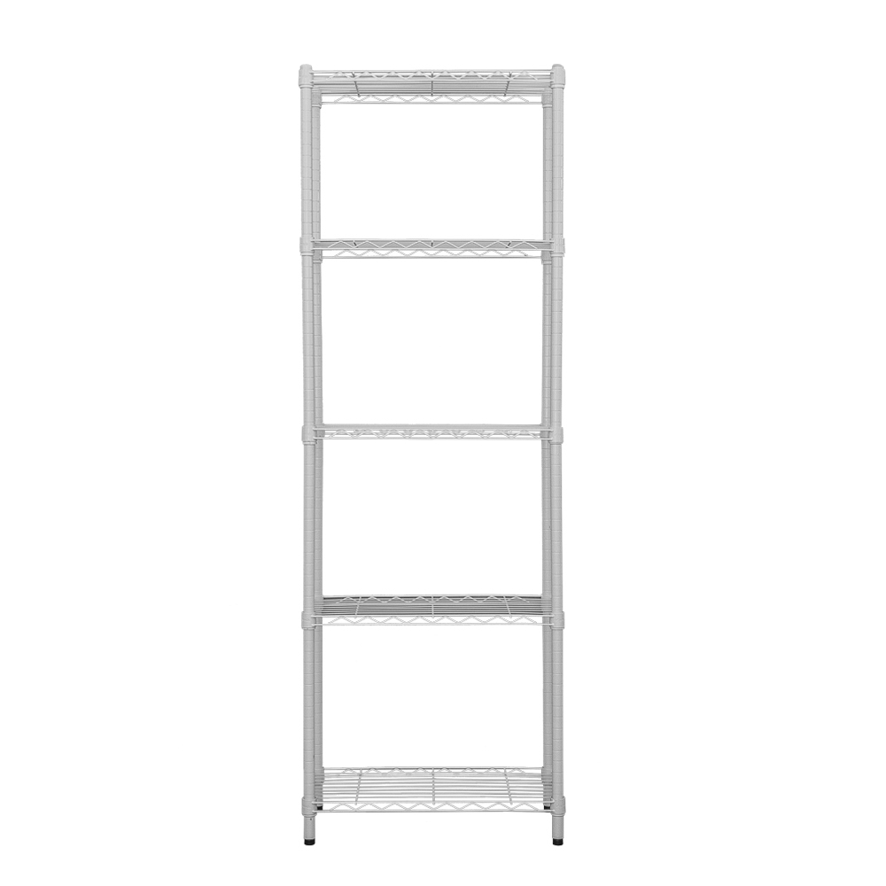 【Y HOUSE】60x45x210cm Lightweight Five-layer Iron Rack Iron Rack Shelf-Painted White, , large