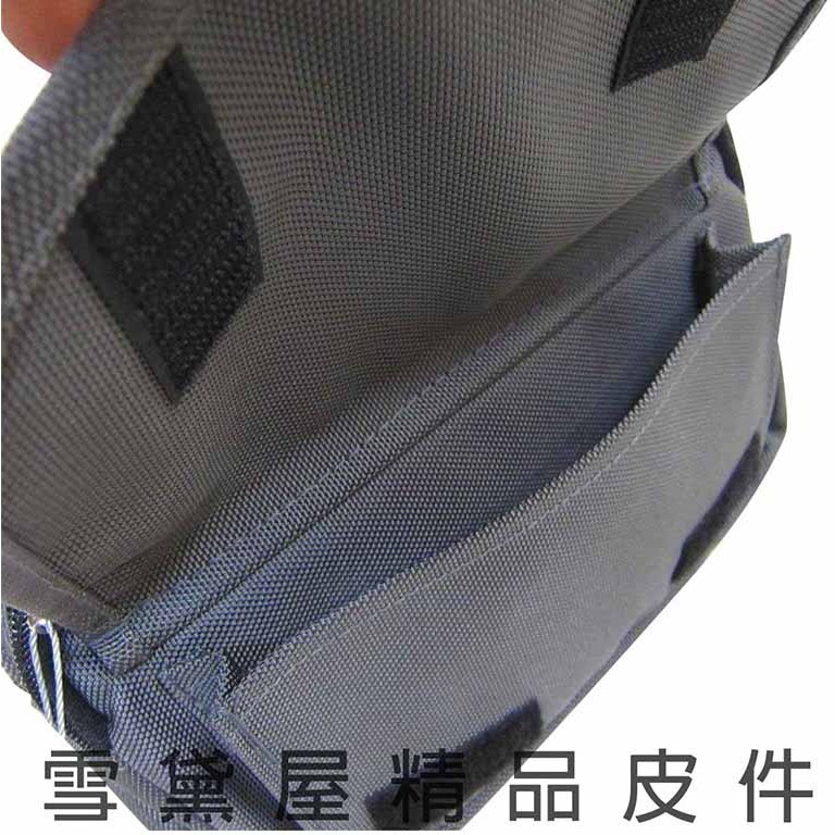 ~雪黛屋~CAUTION腰包台灣製造品質保證外袋可放6吋機運動休閒高單數防水尼龍布材質腰背斜側背ACB2311, , large
