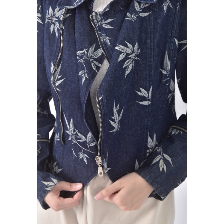 (S) pkgirl com丹寧牛仔質感棉質藍色外套二手衣, , large