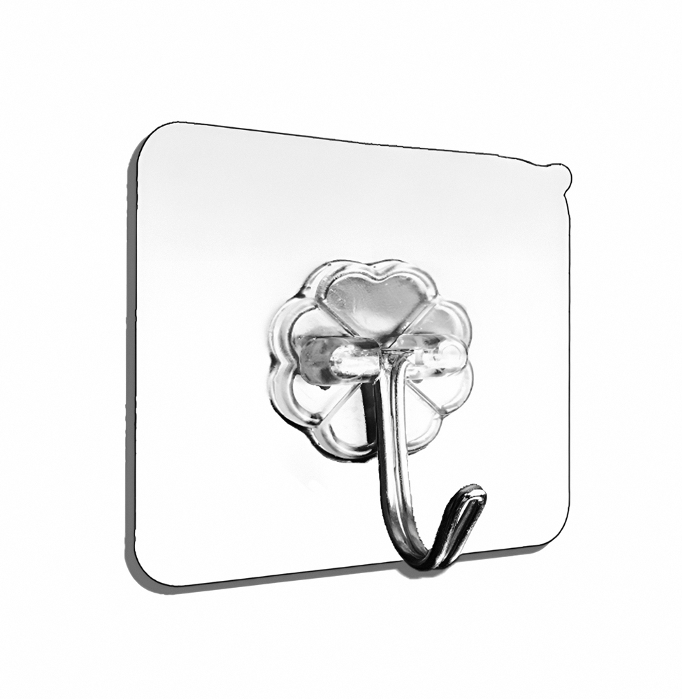 【上手家居】無痕無痕掛勾 10入組-無(無痕掛鉤/無痕貼/牆壁掛鉤/浴室掛鉤/掛勾貼片/免釘掛勾/黏貼掛鉤), , large