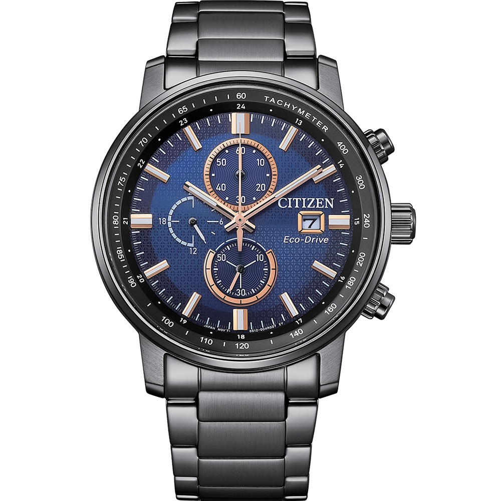 CITIZEN 星辰 亞洲限定 光動能計時手錶 禮物 CA0845-83L