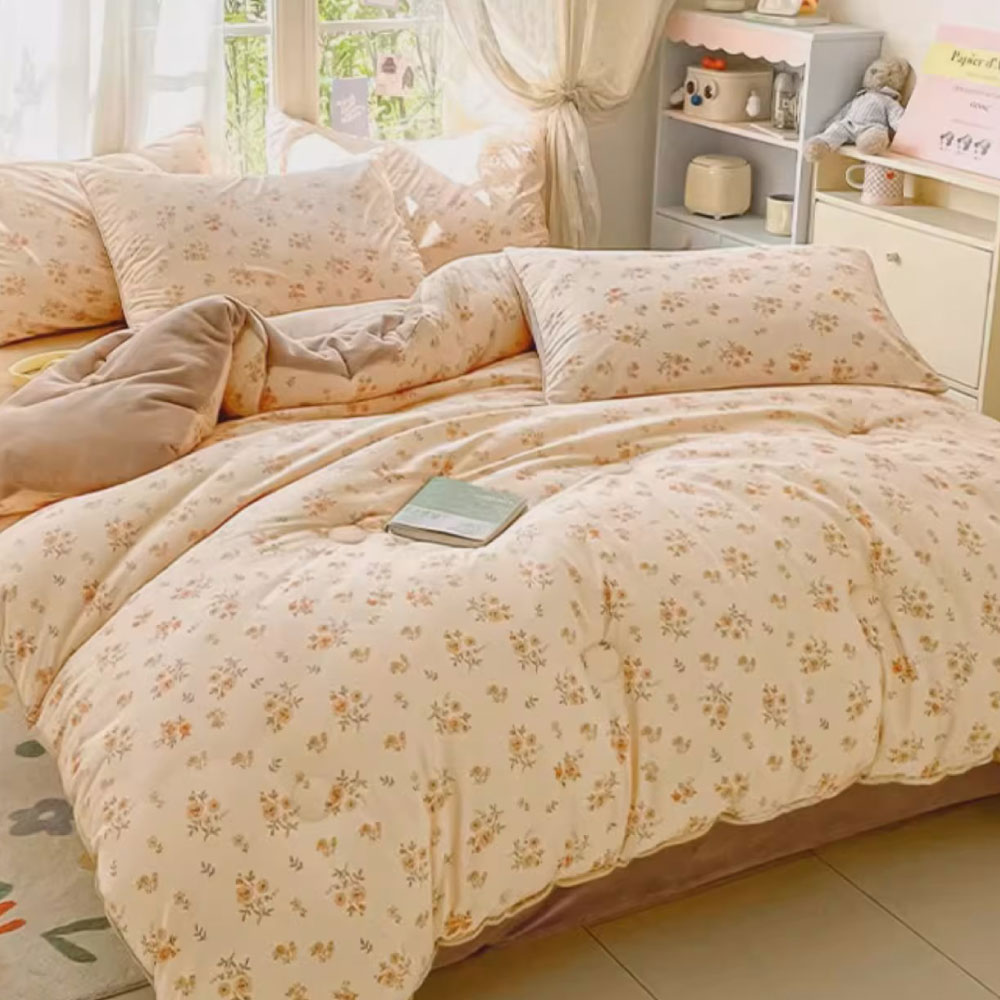 [ Pure Sleep ] Milky Cloud Dual-Fabric Blanket-Single Size, , large